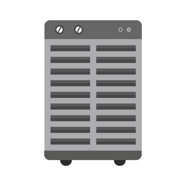 Oda Soğutucu Simgesi Moda Tarzı İzole Arkaplan