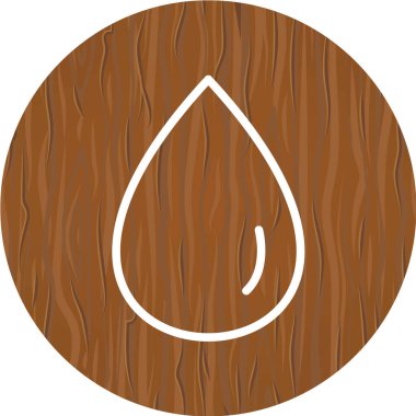 Bir ahşap simgenin vektör illüstrasyonu