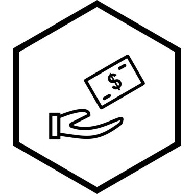 Moda Biçimli Kiralama Simgesi İzole Arkaplan