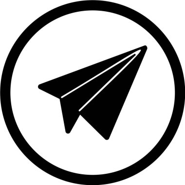 kağıt düzlem vektör illüstrasyonu