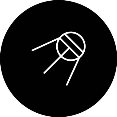 Golf topu ikonu vektör illüstrasyon grafik tasarımı