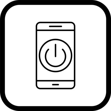 Mobil Uygulama Simgesinde Moda Tarzı İzole Arkaplan Gücü