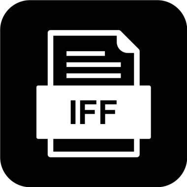 dosya biçimi simgesi, vektör illüstrasyonu