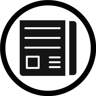 kitap düz vektör simgesi