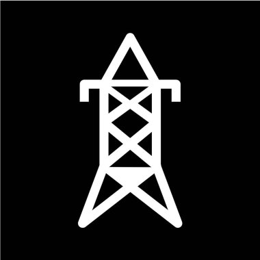 Bir güç simgesinin vektör illüstrasyonu