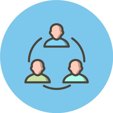 minimalist vektör illüstrasyonu, uygulama simgesi