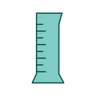 Moda Biçimli Silindir Simgesi İzole Arkaplan      