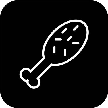  Gıda ve içecek Web ikonu vektör illüstrasyonu