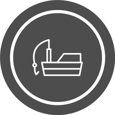 minimalist vektör illüstrasyonu, uygulama simgesi