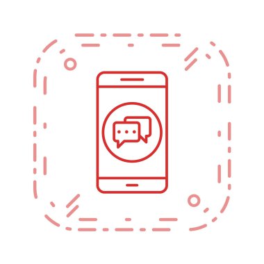 Mobil Uygulamalar konsept vektör çizimi beyaz arkaplan üzerinde 