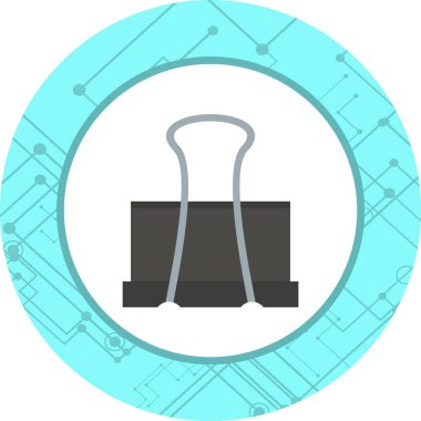 Klipsleme Simgesi Moda Biçimli Ayrı Arka Gruplandırılmış