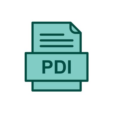 dosya biçimi simgesi, vektör illüstrasyonu