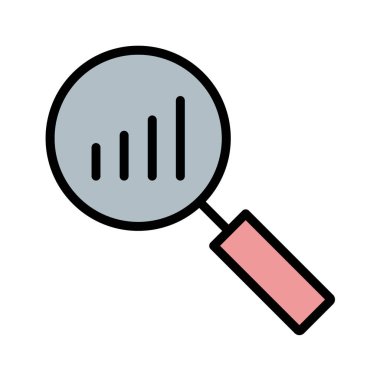 Büyüteç, vektör çizimi