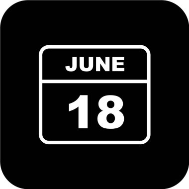 Takvim simgesi tasarımı, vektör illüstrasyonu