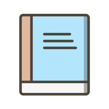 belge simgesi vektör illüstrasyonu