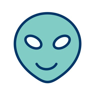 Moda Biçimli Emoji Simgesi İzole Arkaplan 