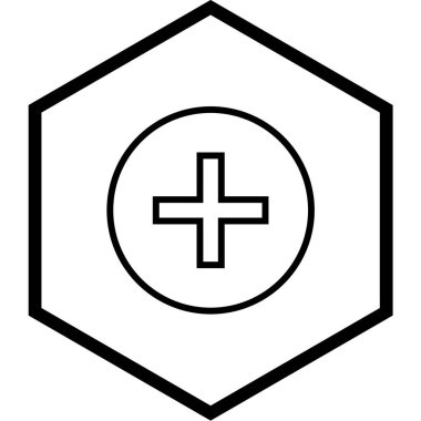 tıbbi simge vektör illüstrasyonu