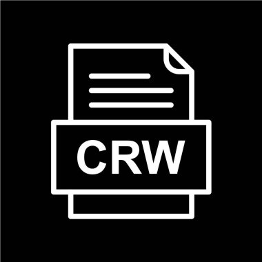 dosya biçimi simgesi, vektör illüstrasyonu