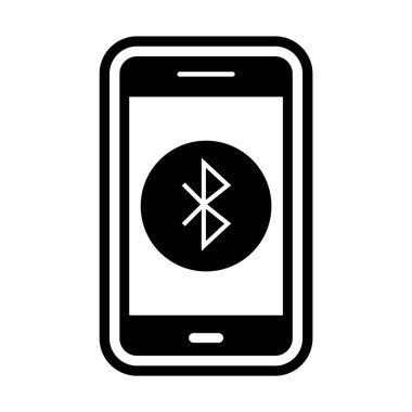  Mobil Bluetooth Uygulama Simgesi Moda Tarzı İzole Arkaplanda