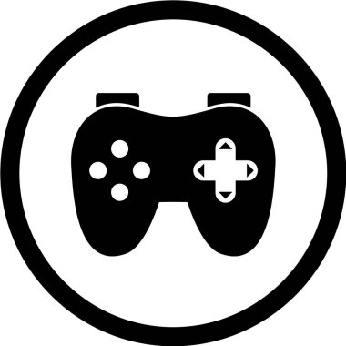 oyun denetleyici izole edilmiş simge vektör illüstrasyon tasarımı