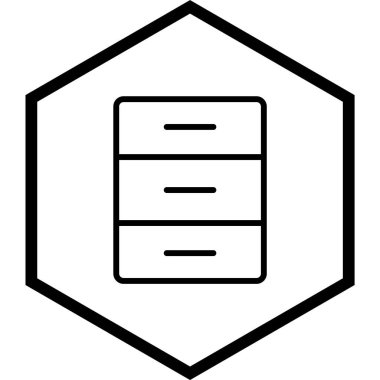  Moda Biçiminde Arşiv Simgesi İzole Arkaplanı 