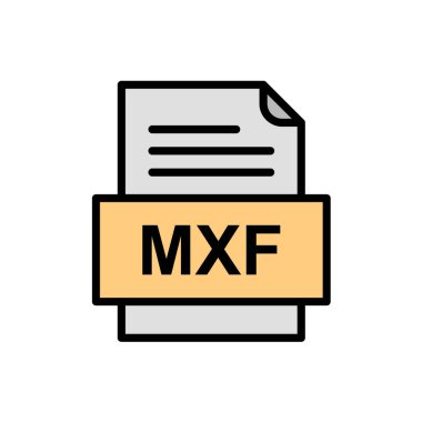 dosya biçimi düz tasarım vektör çizimi