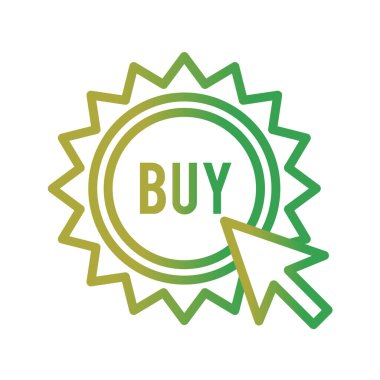 İndirim etiketi vektör illüstrasyonu