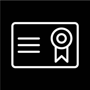 Modern eğitim ikonunun vektör illüstrasyonu