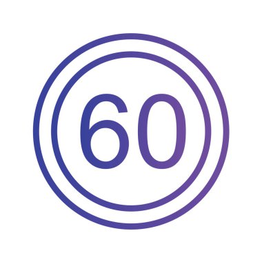 Yol simgesi, vektör illüstrasyonu