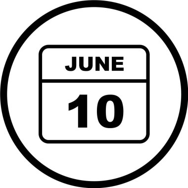 Takvim simgesi tasarımı, vektör illüstrasyonu