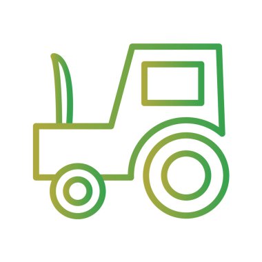 Kamyon simgesi beyaz arkaplanda izole edildi. ulaşım sembolü vektör çizimi. 