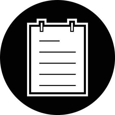 Moda Biçiminde Not Simgesi İzole Arkaplan   