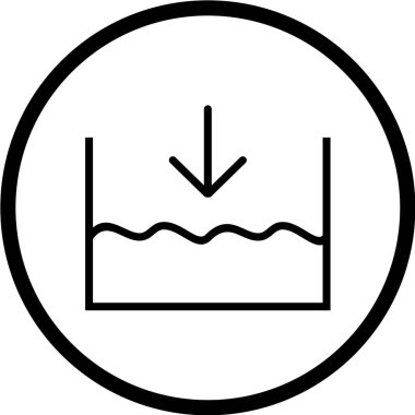 İş ve finans simgesinin vektör illüstrasyonu