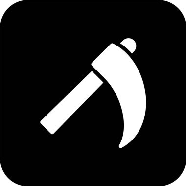 Bahçe aracı web simgesi vektör illüstrasyonu 