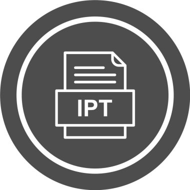 belge simgesi vektör illüstrasyonu