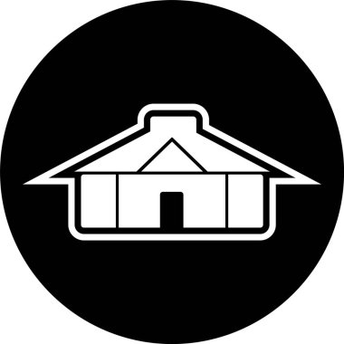 Yurt Simgesi Moda Biçiminde İzole Arkaplan