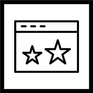 seo modern simgesinin vektör illüstrasyonu