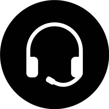 Modern müzik simgesinin vektör illüstrasyonu