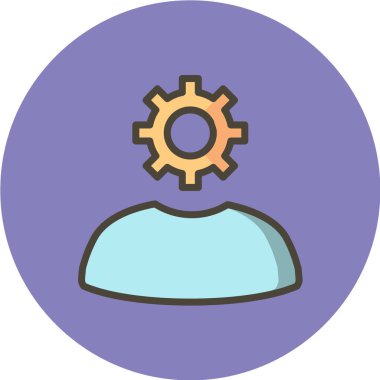 minimalist vektör illüstrasyonu, uygulama simgesi