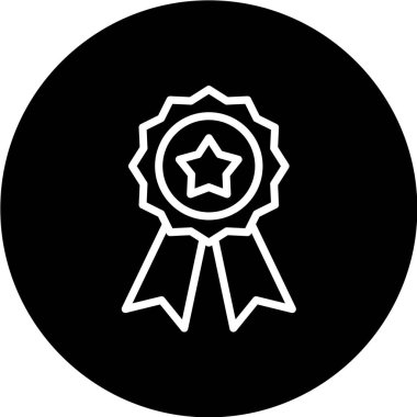 ödül simgesi vektör illüstrasyonu