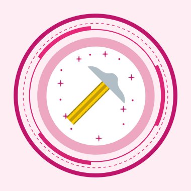 Moda Biçimli Taslak Simgesi İzole Arkaplan      