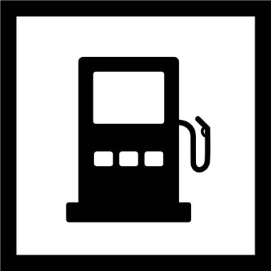 Yol simgesi, vektör illüstrasyonu