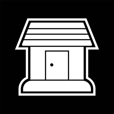 Dükkan Simgesi Moda Biçiminde İzole Arkaplan