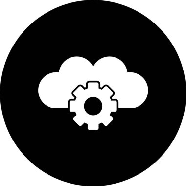 bulut vektör illüstrasyonu 