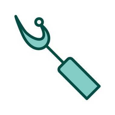 Yırtıcı Simgesi Moda Biçimi İzole Arkaplan