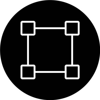 Seo simgesinin vektör illüstrasyonu