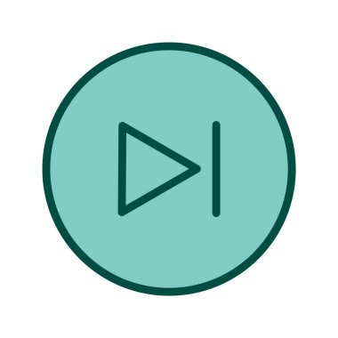 Moda Biçimli Sonraki Simge İzole Arkaplan