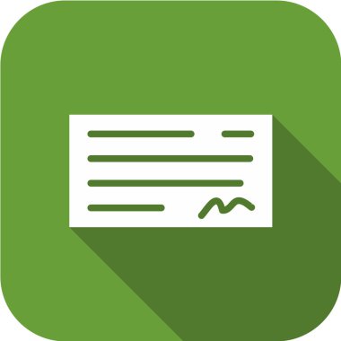 belge simgesi vektör illüstrasyonu