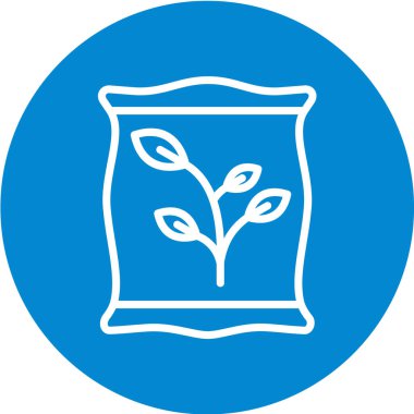 Bahçıvanlık simgesi evli tasarım vektörü illüstrasyonu