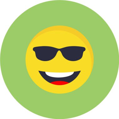 Emoji Simgesi Moda Biçiminde, vektör
